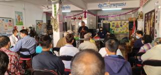 วัน ศุกร์ ที่ 16 ธันวาคม 2565 กองสวัสดิการสังคม เจ้าหน้าที่ฝ่ายพัฒนาชุมชน และเจ้าหน้าที่ กองยุทธศาสตร์ ลงพื้นที่ จัดทำแผนชุมชน เพื่อสอบถามความเดือดร้อน ความต้องการของประชาชนในชุมชน ณ ชุมชนตาลเดี่ยว