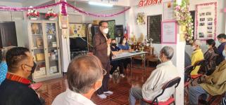 วัน ศุกร์ ที่ 16 ธันวาคม 2565 กองสวัสดิการสังคม เจ้าหน้าที่ฝ่ายพัฒนาชุมชน และเจ้าหน้าที่ กองยุทธศาสตร์ ลงพื้นที่ จัดทำแผนชุมชน เพื่อสอบถามความเดือดร้อน ความต้องการของประชาชนในชุมชน ณ ชุมชนตาลเดี่ยว