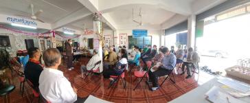 วัน ศุกร์ ที่ 16 ธันวาคม 2565 กองสวัสดิการสังคม เจ้าหน้าที่ฝ่ายพัฒนาชุมชน และเจ้าหน้าที่ กองยุทธศาสตร์ ลงพื้นที่ จัดทำแผนชุมชน เพื่อสอบถามความเดือดร้อน ความต้องการของประชาชนในชุมชน ณ ชุมชนตาลเดี่ยว