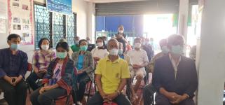 วัน ศุกร์ ที่ 16 ธันวาคม 2565 กองสวัสดิการสังคม เจ้าหน้าที่ฝ่ายพัฒนาชุมชน และเจ้าหน้าที่ กองยุทธศาสตร์ ลงพื้นที่ จัดทำแผนชุมชน เพื่อสอบถามความเดือดร้อน ความต้องการของประชาชนในชุมชน ณ ชุมชนตาลเดี่ยว