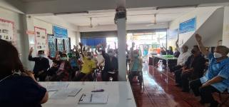 วัน ศุกร์ ที่ 16 ธันวาคม 2565 กองสวัสดิการสังคม เจ้าหน้าที่ฝ่ายพัฒนาชุมชน และเจ้าหน้าที่ กองยุทธศาสตร์ ลงพื้นที่ จัดทำแผนชุมชน เพื่อสอบถามความเดือดร้อน ความต้องการของประชาชนในชุมชน ณ ชุมชนตาลเดี่ยว