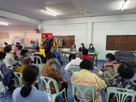 วัน พฤหัสบดี ที่ 15 ธันวาคม 2565 กองสวัสดิการสังคม เจ้าหน้าที่ฝ่ายพัฒนาชุมชน และเจ้าหน้าที่ กองยุทธศาสตร์ ลงพื้นที่ จัดทำแผนชุมชน เพื่อสอบถามความเดือดร้อน ความต้องการของประชาชนในชุมชน ณ ชุมชนมณีไพรสณฑ์