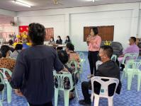 วัน พฤหัสบดี ที่ 15 ธันวาคม 2565 กองสวัสดิการสังคม เจ้าหน้าที่ฝ่ายพัฒนาชุมชน และเจ้าหน้าที่ กองยุทธศาสตร์ ลงพื้นที่ จัดทำแผนชุมชน เพื่อสอบถามความเดือดร้อน ความต้องการของประชาชนในชุมชน ณ ชุมชนมณีไพรสณฑ์