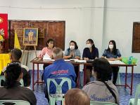 วัน พฤหัสบดี ที่ 15 ธันวาคม 2565 กองสวัสดิการสังคม เจ้าหน้าที่ฝ่ายพัฒนาชุมชน และเจ้าหน้าที่ กองยุทธศาสตร์ ลงพื้นที่ จัดทำแผนชุมชน เพื่อสอบถามความเดือดร้อน ความต้องการของประชาชนในชุมชน ณ ชุมชนมณีไพรสณฑ์
