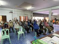 วัน พฤหัสบดี ที่ 15 ธันวาคม 2565 กองสวัสดิการสังคม เจ้าหน้าที่ฝ่ายพัฒนาชุมชน และเจ้าหน้าที่ กองยุทธศาสตร์ ลงพื้นที่ จัดทำแผนชุมชน เพื่อสอบถามความเดือดร้อน ความต้องการของประชาชนในชุมชน ณ ชุมชนมณีไพรสณฑ์