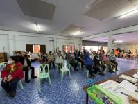 วัน พฤหัสบดี ที่ 15 ธันวาคม 2565 กองสวัสดิการสังคม เจ้าหน้าที่ฝ่ายพัฒนาชุมชน และเจ้าหน้าที่ กองยุทธศาสตร์ ลงพื้นที่ จัดทำแผนชุมชน เพื่อสอบถามความเดือดร้อน ความต้องการของประชาชนในชุมชน ณ ชุมชนมณีไพรสณฑ์