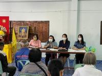 วัน พฤหัสบดี ที่ 15 ธันวาคม 2565 กองสวัสดิการสังคม เจ้าหน้าที่ฝ่ายพัฒนาชุมชน และเจ้าหน้าที่ กองยุทธศาสตร์ ลงพื้นที่ จัดทำแผนชุมชน เพื่อสอบถามความเดือดร้อน ความต้องการของประชาชนในชุมชน ณ ชุมชนมณีไพรสณฑ์