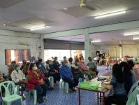 วัน พฤหัสบดี ที่ 15 ธันวาคม 2565 กองสวัสดิการสังคม เจ้าหน้าที่ฝ่ายพัฒนาชุมชน และเจ้าหน้าที่ กองยุทธศาสตร์ ลงพื้นที่ จัดทำแผนชุมชน เพื่อสอบถามความเดือดร้อน ความต้องการของประชาชนในชุมชน ณ ชุมชนมณีไพรสณฑ์