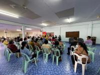 วัน พฤหัสบดี ที่ 15 ธันวาคม 2565 กองสวัสดิการสังคม เจ้าหน้าที่ฝ่ายพัฒนาชุมชน และเจ้าหน้าที่ กองยุทธศาสตร์ ลงพื้นที่ จัดทำแผนชุมชน เพื่อสอบถามความเดือดร้อน ความต้องการของประชาชนในชุมชน ณ ชุมชนมณีไพรสณฑ์