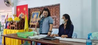 วัน พฤหัสบดี ที่ 15 ธันวาคม 2565 กองสวัสดิการสังคม เจ้าหน้าที่ฝ่ายพัฒนาชุมชน และเจ้าหน้าที่ กองยุทธศาสตร์ ลงพื้นที่ จัดทำแผนชุมชน เพื่อสอบถามความเดือดร้อน ความต้องการของประชาชนในชุมชน ณ ชุมชนมณีไพรสณฑ์