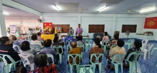 วัน พฤหัสบดี ที่ 15 ธันวาคม 2565 กองสวัสดิการสังคม เจ้าหน้าที่ฝ่ายพัฒนาชุมชน และเจ้าหน้าที่ กองยุทธศาสตร์ ลงพื้นที่ จัดทำแผนชุมชน เพื่อสอบถามความเดือดร้อน ความต้องการของประชาชนในชุมชน ณ ชุมชนมณีไพรสณฑ์