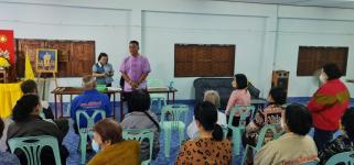 วัน พฤหัสบดี ที่ 15 ธันวาคม 2565 กองสวัสดิการสังคม เจ้าหน้าที่ฝ่ายพัฒนาชุมชน และเจ้าหน้าที่ กองยุทธศาสตร์ ลงพื้นที่ จัดทำแผนชุมชน เพื่อสอบถามความเดือดร้อน ความต้องการของประชาชนในชุมชน ณ ชุมชนมณีไพรสณฑ์