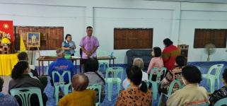 วัน พฤหัสบดี ที่ 15 ธันวาคม 2565 กองสวัสดิการสังคม เจ้าหน้าที่ฝ่ายพัฒนาชุมชน และเจ้าหน้าที่ กองยุทธศาสตร์ ลงพื้นที่ จัดทำแผนชุมชน เพื่อสอบถามความเดือดร้อน ความต้องการของประชาชนในชุมชน ณ ชุมชนมณีไพรสณฑ์