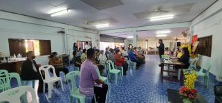 วัน พฤหัสบดี ที่ 15 ธันวาคม 2565 กองสวัสดิการสังคม เจ้าหน้าที่ฝ่ายพัฒนาชุมชน และเจ้าหน้าที่ กองยุทธศาสตร์ ลงพื้นที่ จัดทำแผนชุมชน เพื่อสอบถามความเดือดร้อน ความต้องการของประชาชนในชุมชน ณ ชุมชนมณีไพรสณฑ์