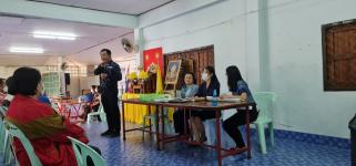 วัน พฤหัสบดี ที่ 15 ธันวาคม 2565 กองสวัสดิการสังคม เจ้าหน้าที่ฝ่ายพัฒนาชุมชน และเจ้าหน้าที่ กองยุทธศาสตร์ ลงพื้นที่ จัดทำแผนชุมชน เพื่อสอบถามความเดือดร้อน ความต้องการของประชาชนในชุมชน ณ ชุมชนมณีไพรสณฑ์