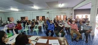 วัน พฤหัสบดี ที่ 15 ธันวาคม 2565 กองสวัสดิการสังคม เจ้าหน้าที่ฝ่ายพัฒนาชุมชน และเจ้าหน้าที่ กองยุทธศาสตร์ ลงพื้นที่ จัดทำแผนชุมชน เพื่อสอบถามความเดือดร้อน ความต้องการของประชาชนในชุมชน ณ ชุมชนมณีไพรสณฑ์