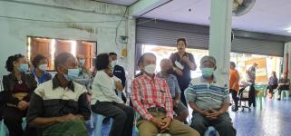 วัน พฤหัสบดี ที่ 15 ธันวาคม 2565 กองสวัสดิการสังคม เจ้าหน้าที่ฝ่ายพัฒนาชุมชน และเจ้าหน้าที่ กองยุทธศาสตร์ ลงพื้นที่ จัดทำแผนชุมชน เพื่อสอบถามความเดือดร้อน ความต้องการของประชาชนในชุมชน ณ ชุมชนมณีไพรสณฑ์