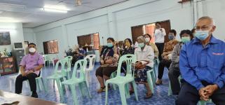 วัน พฤหัสบดี ที่ 15 ธันวาคม 2565 กองสวัสดิการสังคม เจ้าหน้าที่ฝ่ายพัฒนาชุมชน และเจ้าหน้าที่ กองยุทธศาสตร์ ลงพื้นที่ จัดทำแผนชุมชน เพื่อสอบถามความเดือดร้อน ความต้องการของประชาชนในชุมชน ณ ชุมชนมณีไพรสณฑ์