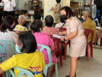 วัน จันทร์ ที่ 19 ธันวาคม 2565 กองสวัสดิการสังคม เจ้าหน้าที่ฝ่ายพัฒนาชุมชน และเจ้าหน้าที่ กองยุทธศาสตร์ ลงพื้นที่ จัดทำแผนชุมชน เพื่อสอบถามความเดือดร้อน ความต้องการของประชาชนในชุมชน ณ ชุมชนบ้านเหนือสามัคคี