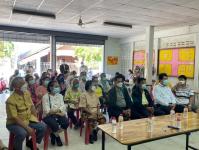 วัน จันทร์ ที่ 19 ธันวาคม 2565 กองสวัสดิการสังคม เจ้าหน้าที่ฝ่ายพัฒนาชุมชน และเจ้าหน้าที่ กองยุทธศาสตร์ ลงพื้นที่ จัดทำแผนชุมชน เพื่อสอบถามความเดือดร้อน ความต้องการของประชาชนในชุมชน ณ ชุมชนบ้านเหนือสามัคคี