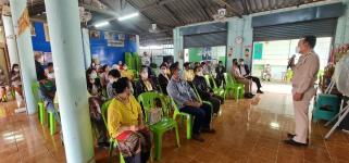 วัน จันทร์ ที่ 19 ธันวาคม 2565 กองสวัสดิการสังคม เจ้าหน้าที่ฝ่ายพัฒนาชุมชน และเจ้าหน้าที่ กองยุทธศาสตร์ ลงพื้นที่ จัดทำแผนชุมชน เพื่อสอบถามความเดือดร้อน ความต้องการของประชาชนในชุมชน ณ ชุมชนอินทรคีรี 1