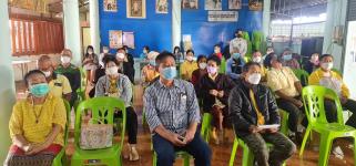 วัน จันทร์ ที่ 19 ธันวาคม 2565 กองสวัสดิการสังคม เจ้าหน้าที่ฝ่ายพัฒนาชุมชน และเจ้าหน้าที่ กองยุทธศาสตร์ ลงพื้นที่ จัดทำแผนชุมชน เพื่อสอบถามความเดือดร้อน ความต้องการของประชาชนในชุมชน ณ ชุมชนอินทรคีรี 1