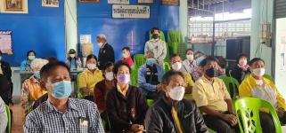 วัน จันทร์ ที่ 19 ธันวาคม 2565 กองสวัสดิการสังคม เจ้าหน้าที่ฝ่ายพัฒนาชุมชน และเจ้าหน้าที่ กองยุทธศาสตร์ ลงพื้นที่ จัดทำแผนชุมชน เพื่อสอบถามความเดือดร้อน ความต้องการของประชาชนในชุมชน ณ ชุมชนอินทรคีรี 1