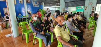 วัน จันทร์ ที่ 19 ธันวาคม 2565 กองสวัสดิการสังคม เจ้าหน้าที่ฝ่ายพัฒนาชุมชน และเจ้าหน้าที่ กองยุทธศาสตร์ ลงพื้นที่ จัดทำแผนชุมชน เพื่อสอบถามความเดือดร้อน ความต้องการของประชาชนในชุมชน ณ ชุมชนอินทรคีรี 1