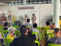 วัน จันทร์ ที่ 19 ธันวาคม 2565 กองสวัสดิการสังคม เจ้าหน้าที่ฝ่ายพัฒนาชุมชน และเจ้าหน้าที่ กองยุทธศาสตร์ ลงพื้นที่ จัดทำแผนชุมชน เพื่อสอบถามความเดือดร้อน ความต้องการของประชาชนในชุมชน ณ ชุมชนอินทรคีรี 1