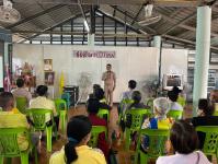 วัน จันทร์ ที่ 19 ธันวาคม 2565 กองสวัสดิการสังคม เจ้าหน้าที่ฝ่ายพัฒนาชุมชน และเจ้าหน้าที่ กองยุทธศาสตร์ ลงพื้นที่ จัดทำแผนชุมชน เพื่อสอบถามความเดือดร้อน ความต้องการของประชาชนในชุมชน ณ ชุมชนอินทรคีรี 1