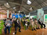 วัน จันทร์ ที่ 19 ธันวาคม 2565 กองสวัสดิการสังคม เจ้าหน้าที่ฝ่ายพัฒนาชุมชน และเจ้าหน้าที่ กองยุทธศาสตร์ ลงพื้นที่ จัดทำแผนชุมชน เพื่อสอบถามความเดือดร้อน ความต้องการของประชาชนในชุมชน ณ ชุมชนอินทรคีรี 1