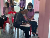 วัน อังคาร ที่ 20 ธันวาคม 2565 กองสวัสดิการสังคม เจ้าหน้าที่ฝ่ายพัฒนาชุมชน และเจ้าหน้าที่ กองยุทธศาสตร์ ลงพื้นที่ จัดทำแผนชุมชน เพื่อสอบถามความเดือดร้อน ความต้องการของประชาชนในชุมชน ณ ชุมชนดอนไชย