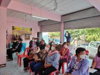 วัน อังคาร ที่ 20 ธันวาคม 2565 กองสวัสดิการสังคม เจ้าหน้าที่ฝ่ายพัฒนาชุมชน และเจ้าหน้าที่ กองยุทธศาสตร์ ลงพื้นที่ จัดทำแผนชุมชน เพื่อสอบถามความเดือดร้อน ความต้องการของประชาชนในชุมชน ณ ชุมชนดอนไชย