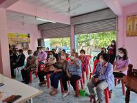 วัน อังคาร ที่ 20 ธันวาคม 2565 กองสวัสดิการสังคม เจ้าหน้าที่ฝ่ายพัฒนาชุมชน และเจ้าหน้าที่ กองยุทธศาสตร์ ลงพื้นที่ จัดทำแผนชุมชน เพื่อสอบถามความเดือดร้อน ความต้องการของประชาชนในชุมชน ณ ชุมชนดอนไชย