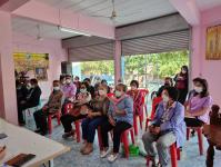 วัน อังคาร ที่ 20 ธันวาคม 2565 กองสวัสดิการสังคม เจ้าหน้าที่ฝ่ายพัฒนาชุมชน และเจ้าหน้าที่ กองยุทธศาสตร์ ลงพื้นที่ จัดทำแผนชุมชน เพื่อสอบถามความเดือดร้อน ความต้องการของประชาชนในชุมชน ณ ชุมชนดอนไชย