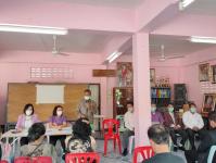 วัน อังคาร ที่ 20 ธันวาคม 2565 กองสวัสดิการสังคม เจ้าหน้าที่ฝ่ายพัฒนาชุมชน และเจ้าหน้าที่ กองยุทธศาสตร์ ลงพื้นที่ จัดทำแผนชุมชน เพื่อสอบถามความเดือดร้อน ความต้องการของประชาชนในชุมชน ณ ชุมชนดอนไชย