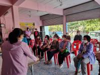 วัน อังคาร ที่ 20 ธันวาคม 2565 กองสวัสดิการสังคม เจ้าหน้าที่ฝ่ายพัฒนาชุมชน และเจ้าหน้าที่ กองยุทธศาสตร์ ลงพื้นที่ จัดทำแผนชุมชน เพื่อสอบถามความเดือดร้อน ความต้องการของประชาชนในชุมชน ณ ชุมชนดอนไชย