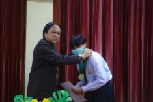 โรงเรียนกีฬาเทศบาลนครแม่สอดเข้ารับรางวัลและรับโอวาทจากนายเทศมนตรีนครแม่สอด ในการแข่งขันกีฬาเยาวชนแห่งชาติ ภาค 5 ครั้งที่ 38 “พิจิตรเกมส์”