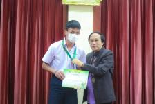 โรงเรียนกีฬาเทศบาลนครแม่สอดเข้ารับรางวัลและรับโอวาทจากนายเทศมนตรีนครแม่สอด ในการแข่งขันกีฬาเยาวชนแห่งชาติ ภาค 5 ครั้งที่ 38 “พิจิตรเกมส์”