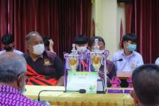 โรงเรียนกีฬาเทศบาลนครแม่สอดเข้ารับรางวัลและรับโอวาทจากนายเทศมนตรีนครแม่สอด ในการแข่งขันกีฬาเยาวชนแห่งชาติ ภาค 5 ครั้งที่ 38 “พิจิตรเกมส์”