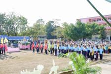 โรงเรียนเทศบาลวัดดอนแก้ว จัดโครงการกีฬาสีกีฬาชุมชนสัมพันธ์ ประจำปีการศึกษา 2565