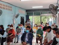 ลงพื้นที่จัดทำแผนชุมชน เพื่อสอบถามความเดือดร้อน ความต้องการของประชาชนในชุมชน ณ ชุมชนบ้านทุ่ง