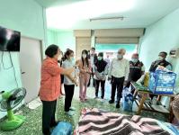 ลงพื้นที่เยี่ยมบ้านผู้สูงอายุที่ต้องได้รับการดูแลระยะยาว ชุมชนสันต้นปินและชุมชนประชารักษ์