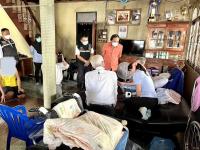 ลงพื้นที่เยี่ยมบ้านผู้สูงอายุที่ต้องได้รับการดูแลระยะยาว ชุมชนสันต้นปินและชุมชนประชารักษ์