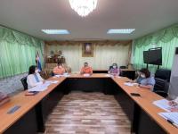 เข้าร่วมประชุม เพื่อติดตามภารกิจงานและพร้อมมอบแผนงานในการดำเนินงานประจำเดือน