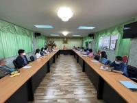 เข้าร่วมประชุม เพื่อติดตามภารกิจงานและพร้อมมอบแผนงานในการดำเนินงานประจำเดือน