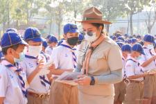 โรงเรียนเทศบาลวัดดอนแก้ว จัดโครงการกิจกรรมพัฒนาผู้เรียน กิจกรรมทักษะชีวิตและวิชาชาวค่ายลูกเสือ เนตรนารี และยุวกาชาด ประจำปีการศึกษา 2565