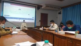 เข้าร่วมประชุมคณะกรรมการบริหารศูนย์อำนวยการขจัดความยากจนและพัฒนาคนทุกช่วงวัยอย่างยั่งยืน ตามหลักปรัชญาของเศรษฐกิจพอเพียงจังหวัดตาก ณ ที่ว่าการอำเภอแม่สอด จังหวัดตาก