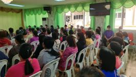 โครงการฝึกอาชีพให้ความรู้ชุมชนในเขตเทศบาลนครแม่สอด “หลักสูตรน้ำยาดันฝุ่น น้ำยาซักผ้า”