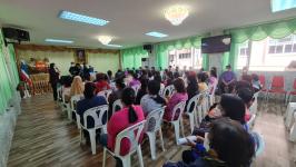 โครงการฝึกอาชีพให้ความรู้ชุมชนในเขตเทศบาลนครแม่สอด “หลักสูตรน้ำยาดันฝุ่น น้ำยาซักผ้า”